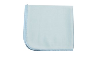 Executive Series™ HYGEN™ 16" X 16" Glass Microfiber Cloth, 12 Pack, Blue