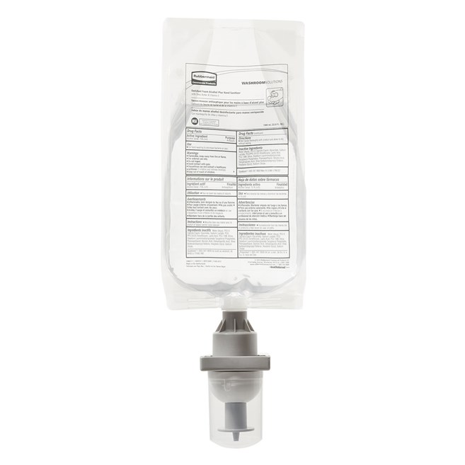 The Alcohol Foam Hand Sanitizer is for use in a Manual Foam Dispenser. Sanitizer dispenses in a light, airy consistency that acts quickly to kill microorganisms on hands.