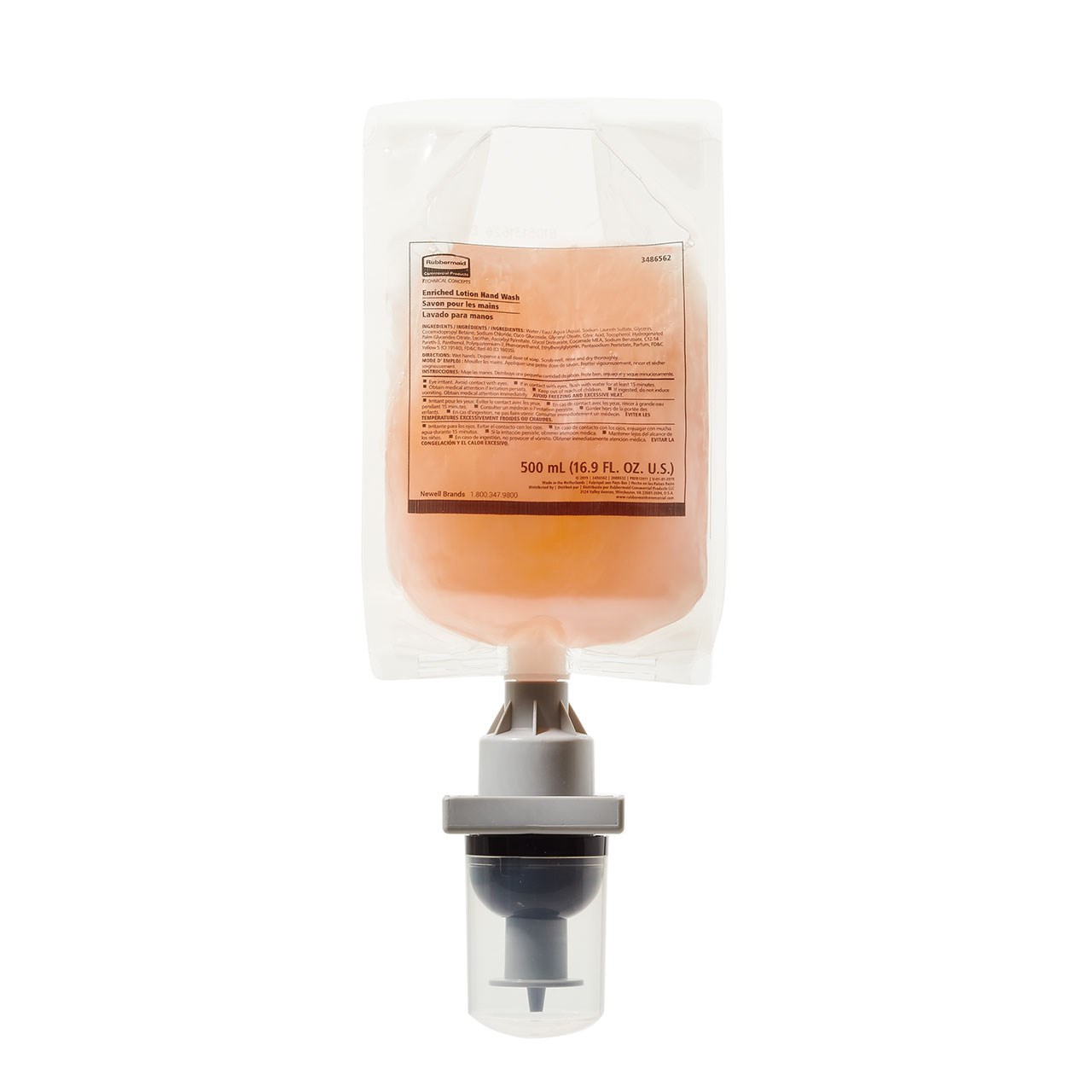 The Moisturizing Lotion Hand Soap is for use in a FLex™ Dispenser. Enriched with Shea Butter and Vitamin E to create a luxurious handwashing experience that delights users and encourages healthy handwashing.