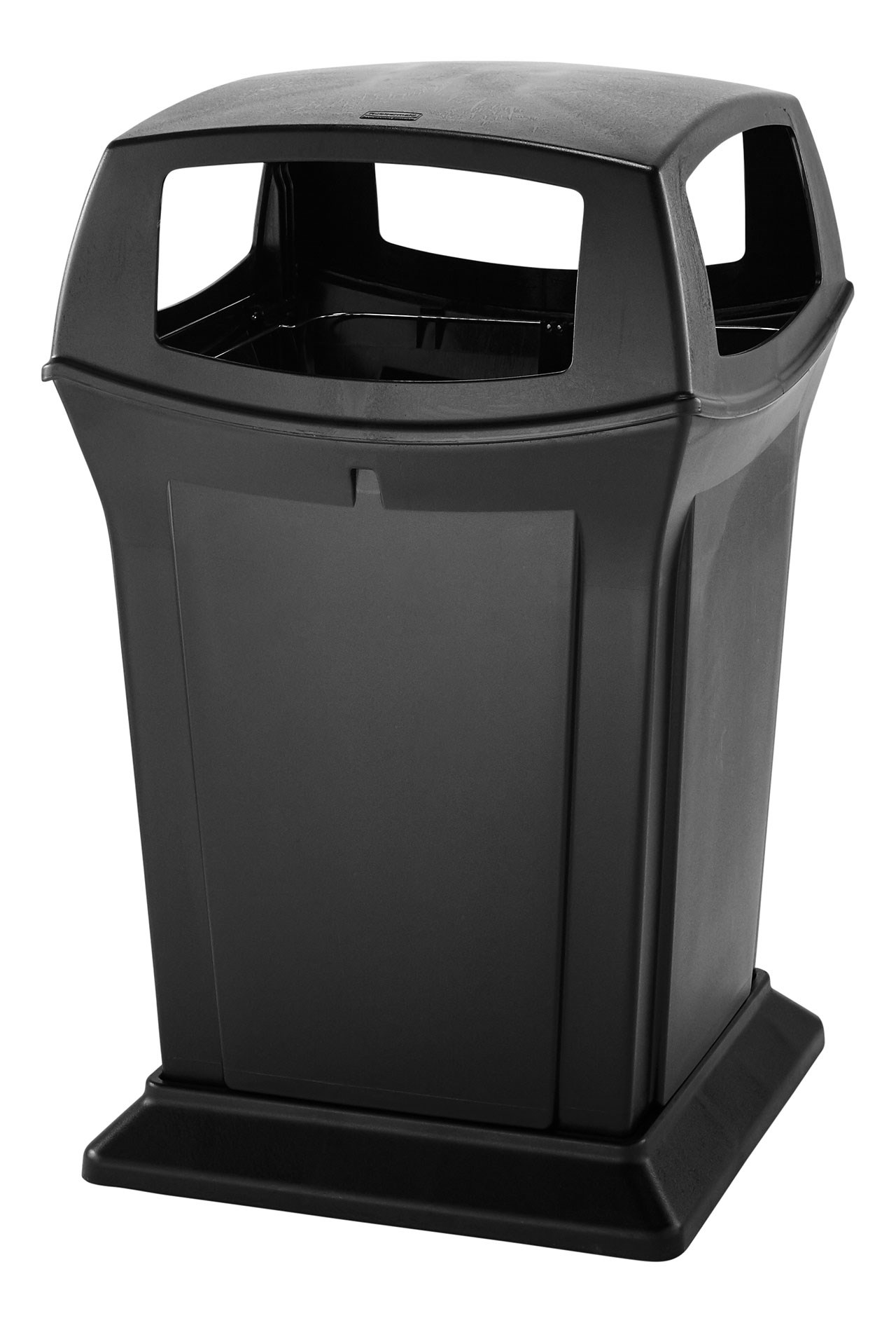The Rubbermaid Commercial Ranger® Classic Waste Bin features Rubbermaid's famous durability, modern styling, and easy-to-service design.