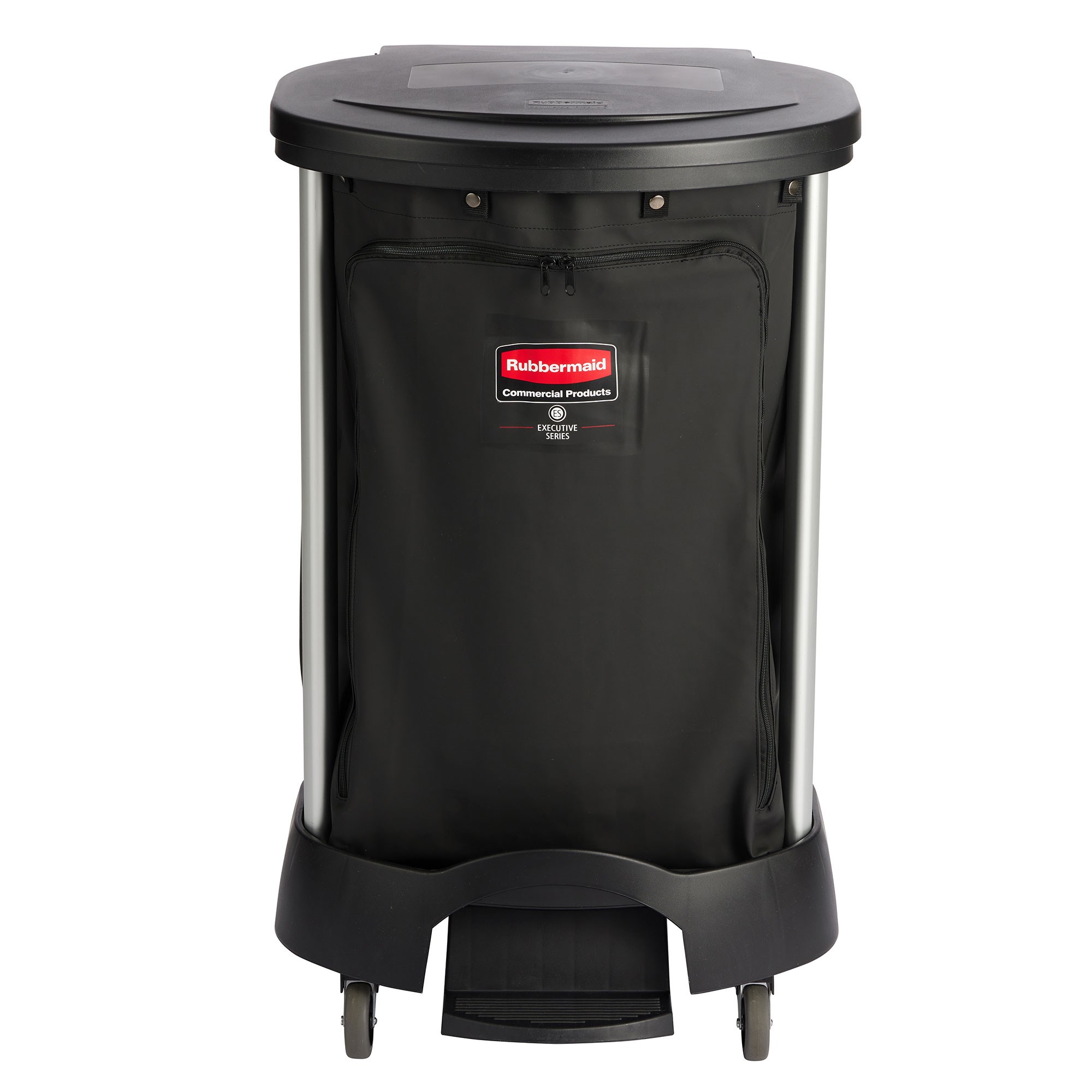 The Rubbermaid Commercial Premium Linen Hamper Bag fits the 30-Gal Premium Linen Hamper (FG630000BLA - sold separately).