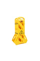 Barrière mobile de 4 m jaune