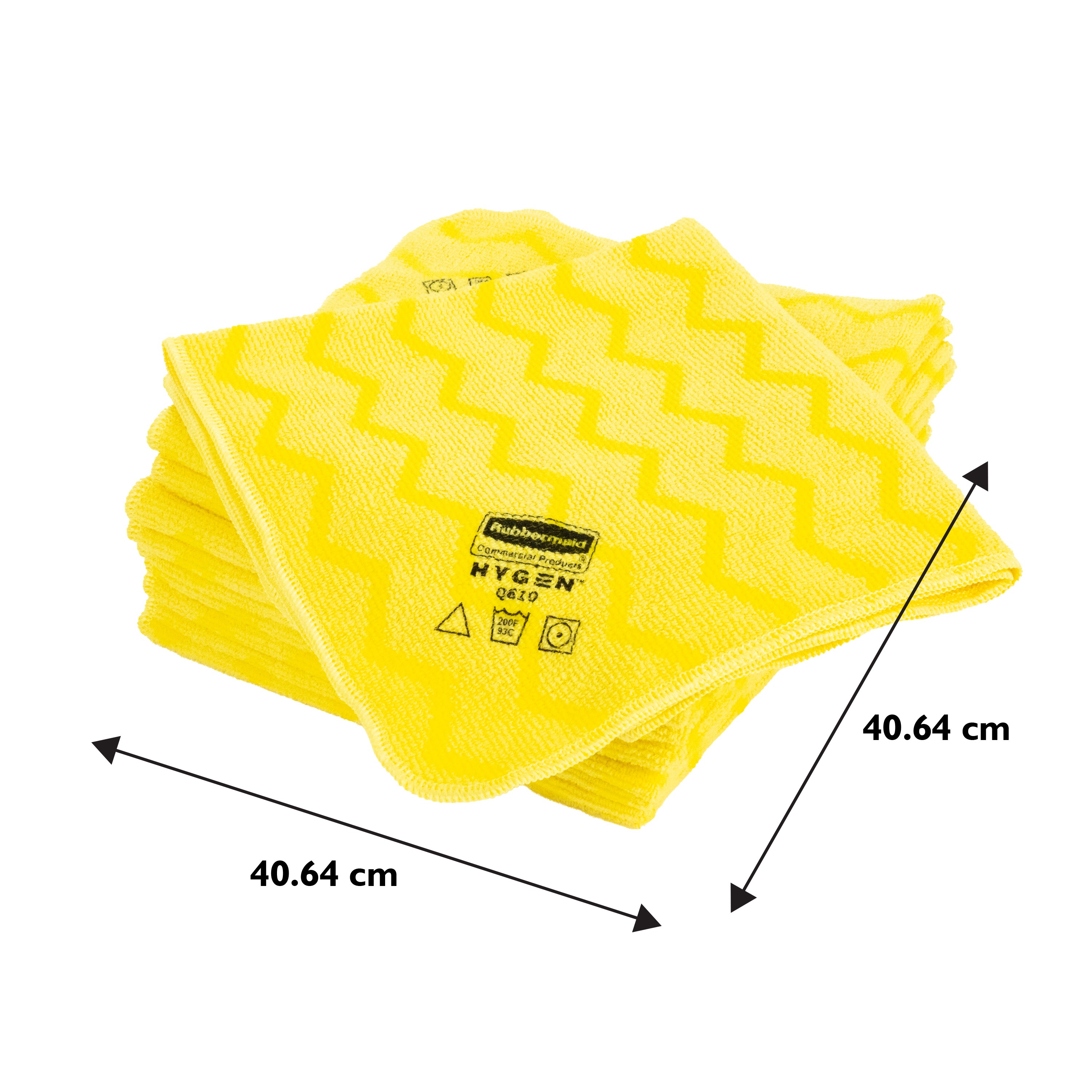 HYGEN™ Launderable RFID Microfibre Cloth is designed with industry-leading durability for optimal infection prevention and unmatched performance. Now featuring RFID technology, these cloths provide real-time tracking of their usage and wash cycles, ensuring that only properly sanitized cloths are reused, enhancing both hygiene compliance and inventory management. Its cleaning capability can tackle any surface, picking up everything from dirt, lint, and dust to bacteria invisible to the naked eye.

With HYGEN™ microfibre cleaning cloths, you can say goodbye to paper towels and hello to multi-use surface cleaners. Learn more about how RFID-equipped cloths bring added efficiency and control to your cleaning process.