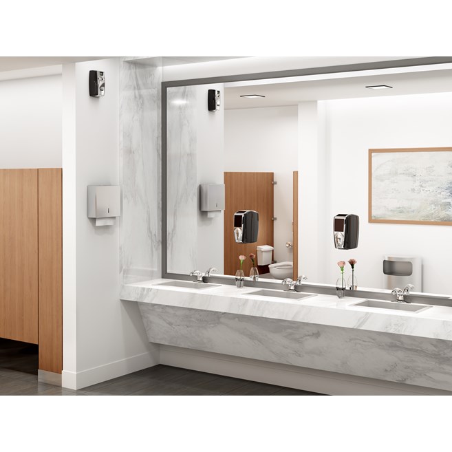 Battery-free and touch-free AutoFoam delivery reduces the spread of germs