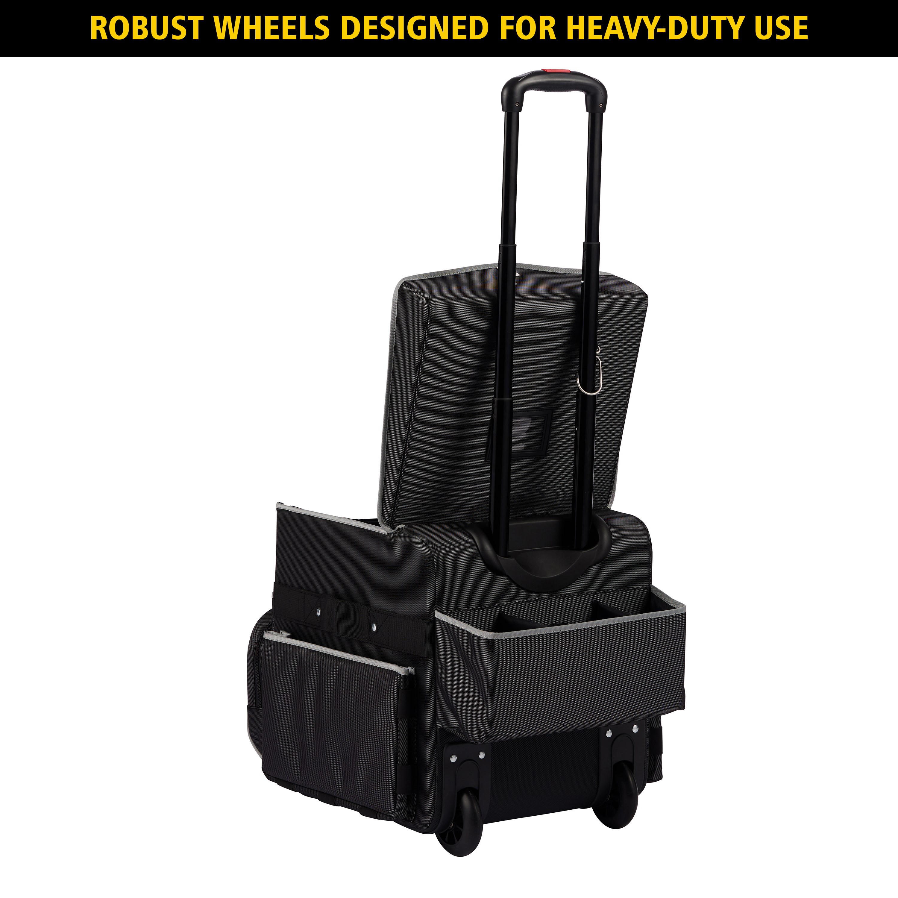 El Rubbermaid Commercial Executive Quick Cart es el carro más duradero de la industria para entornos de limpieza y mantenimiento.