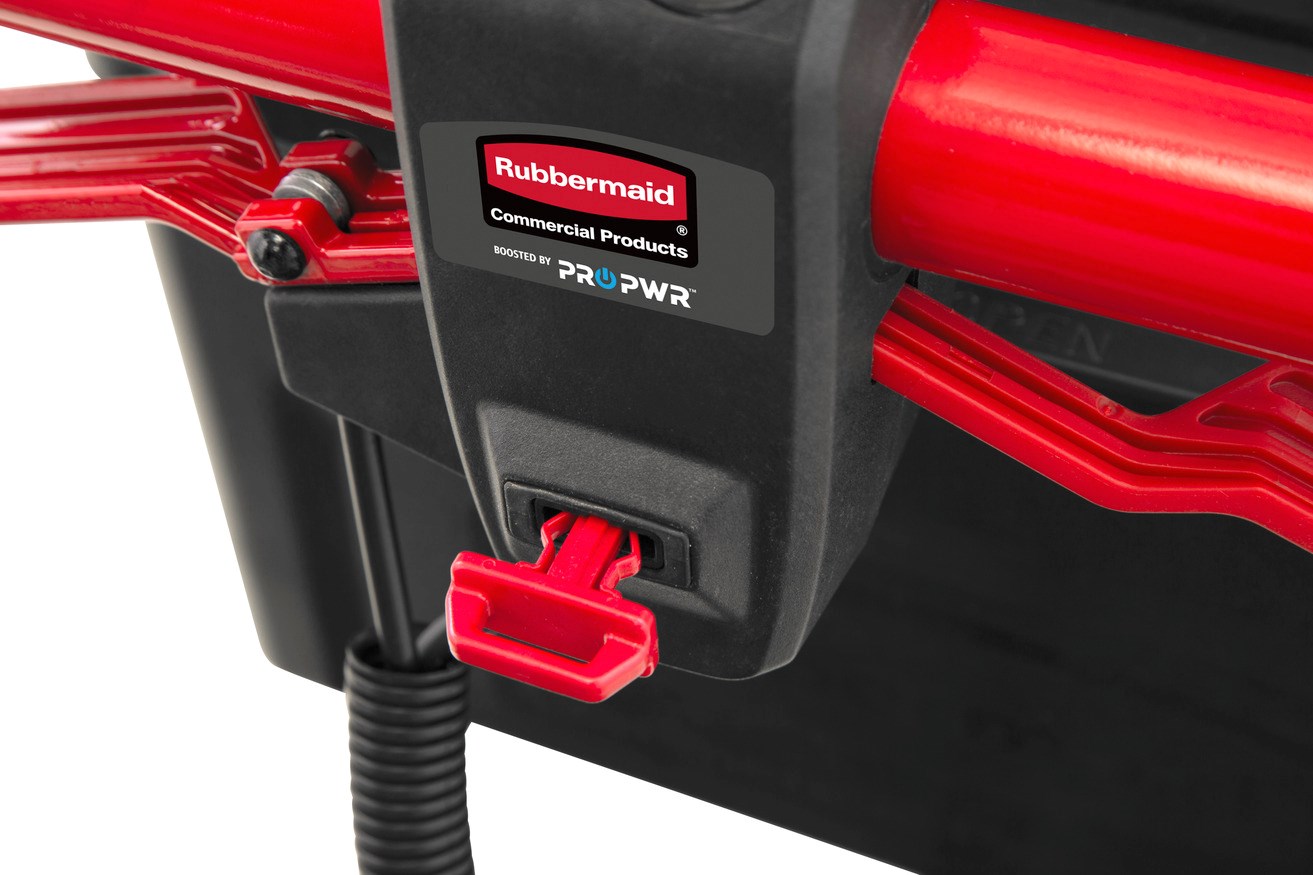 The Motorized Rotomolded Tilt Truck, boosted by PROPWR™ batteries, is ideal for users who want the benefits of using cordless motorized power for moving heavy loads and reducing user strain.