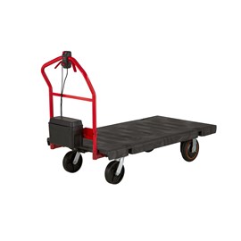 The Platform Truck Motorized Kit, boosted by PROPWR™ batteries, is ideal for users who want the benefits of motorized power for moving heavy loads and reducing user strain.