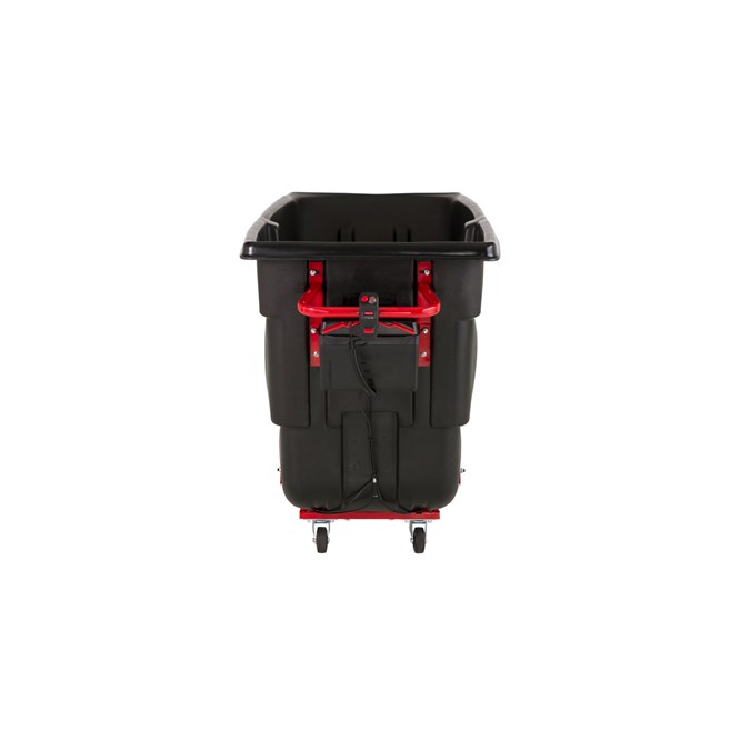 The Motorized Rotomolded Tilt Truck, boosted by PROPWR™ batteries, is ideal for users who want the benefits of using cordless motorized power for moving heavy loads and reducing user strain.