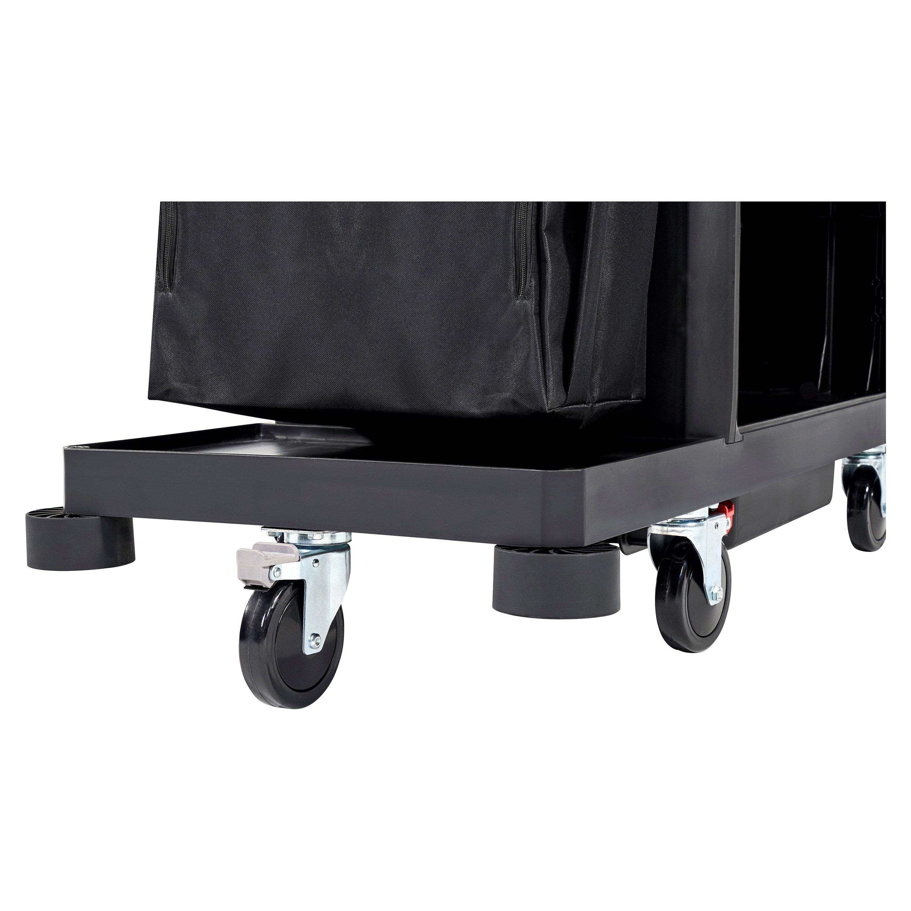 Rubbermaid Commercial Product's impact-absorbing and non-marring Housekeeping Cart Bumper Kit is designed to reduce costly wall damage.