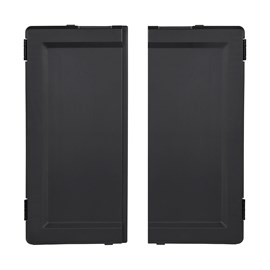 The Locking Door Kit for Housekeeping Carts helps secure and conceal your cleaning supplies and amenities throughout a housekeeping shift.