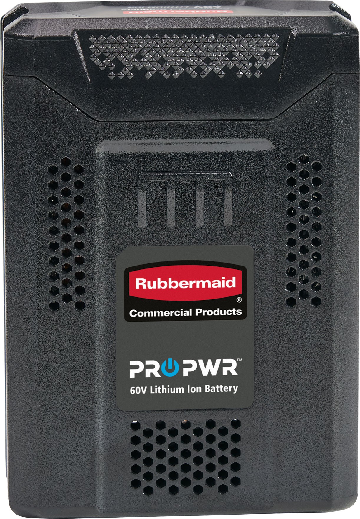 The  PROPWR™ Battery is a 60V universal battery compatible with our motorized products including the Housekeeping Cart Motorized Kit, Motorized Rotomolded Tilt Truck, and the Platform Truck Motorized Kit.