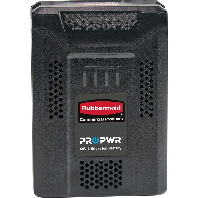 The  PROPWR™ Battery is a 60V universal battery compatible with our motorized products including the Housekeeping Cart Motorized Kit, Motorized Rotomolded Tilt Truck, and the Platform Truck Motorized Kit.
