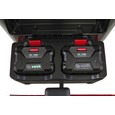 The  PROPWR™ Battery is a 60V universal battery compatible with our motorized products including the Housekeeping Cart Motorized Kit, Motorized Rotomolded Tilt Truck, and the Platform Truck Motorized Kit.