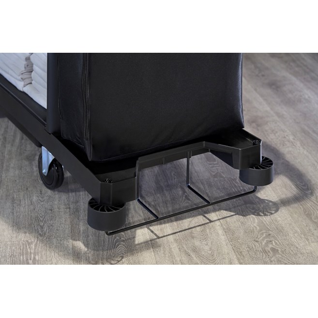 Rubbermaid Commercial Product's impact-absorbing and non-marring Housekeeping Cart Bumper Kit is designed to reduce costly wall damage.
