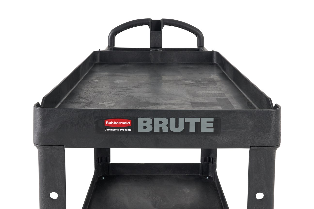 The BRUTE Heavy-Duty Utility Trolley is a robust and reliable transport solution for workshops, warehouses, and commercial environments. Designed with lipped shelves to keep items secure, this durable structural foam trolley resists rust, dents, and chips, making it ideal for demanding workplaces.