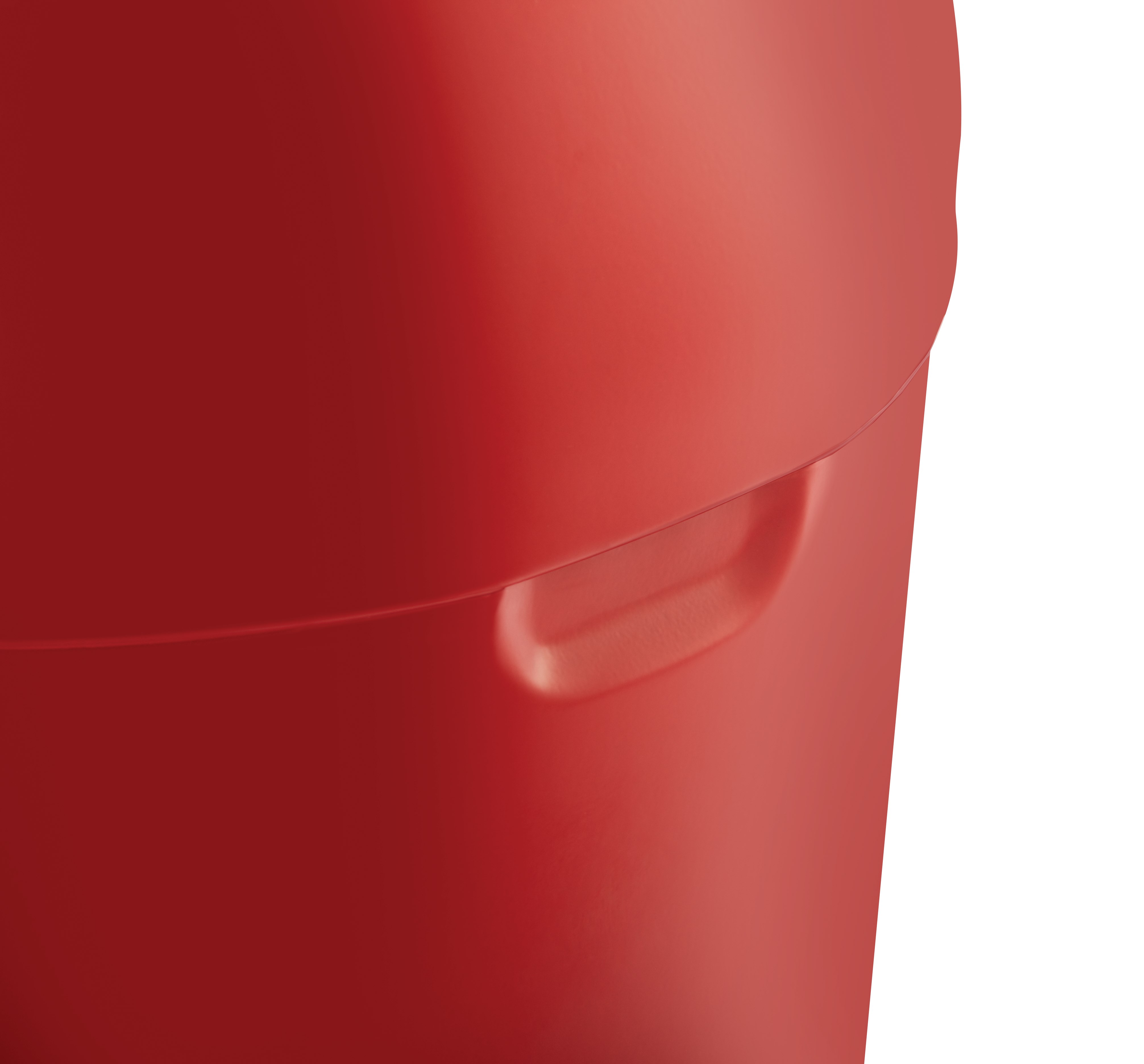 The Round Tops Push Door decorative refuse container have a classic, sleek design that beautifully blend into any indoor environment and open top for easy waste disposal.