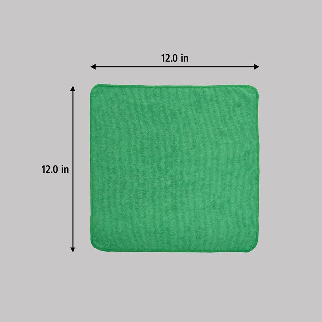 I panni in microfibra riciclata HYGEN™ r-40 sono realizzati con il 40% di poliestere riciclato post-consumo e progettati per garantire prestazioni e durata superiori. Resistono a 200 lavaggi industriali (100 con candeggina) mantenendo colori brillanti per una facile codifica a colori.