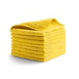 I panni in microfibra riciclata HYGEN™ r-40 sono realizzati con il 40% di poliestere riciclato post-consumo e progettati per garantire prestazioni e durata superiori. Resistono a 200 lavaggi industriali (100 con candeggina) mantenendo colori brillanti per una facile codifica a colori.