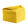 I panni in microfibra riciclata HYGEN™ r-40 sono realizzati con il 40% di poliestere riciclato post-consumo e progettati per garantire prestazioni e durata superiori. Resistono a 200 lavaggi industriali (100 con candeggina) mantenendo colori brillanti per una facile codifica a colori.