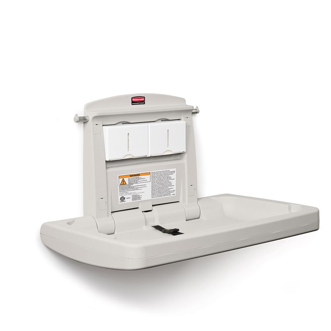 Created from high-density polypropylene to reduce moisture absorption, the baby station meets all global ASTM, ADA, EN safety standards.