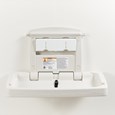 Created from high-density polypropylene to reduce moisture absorption, the baby station meets all global ASTM, ADA, EN safety standards.