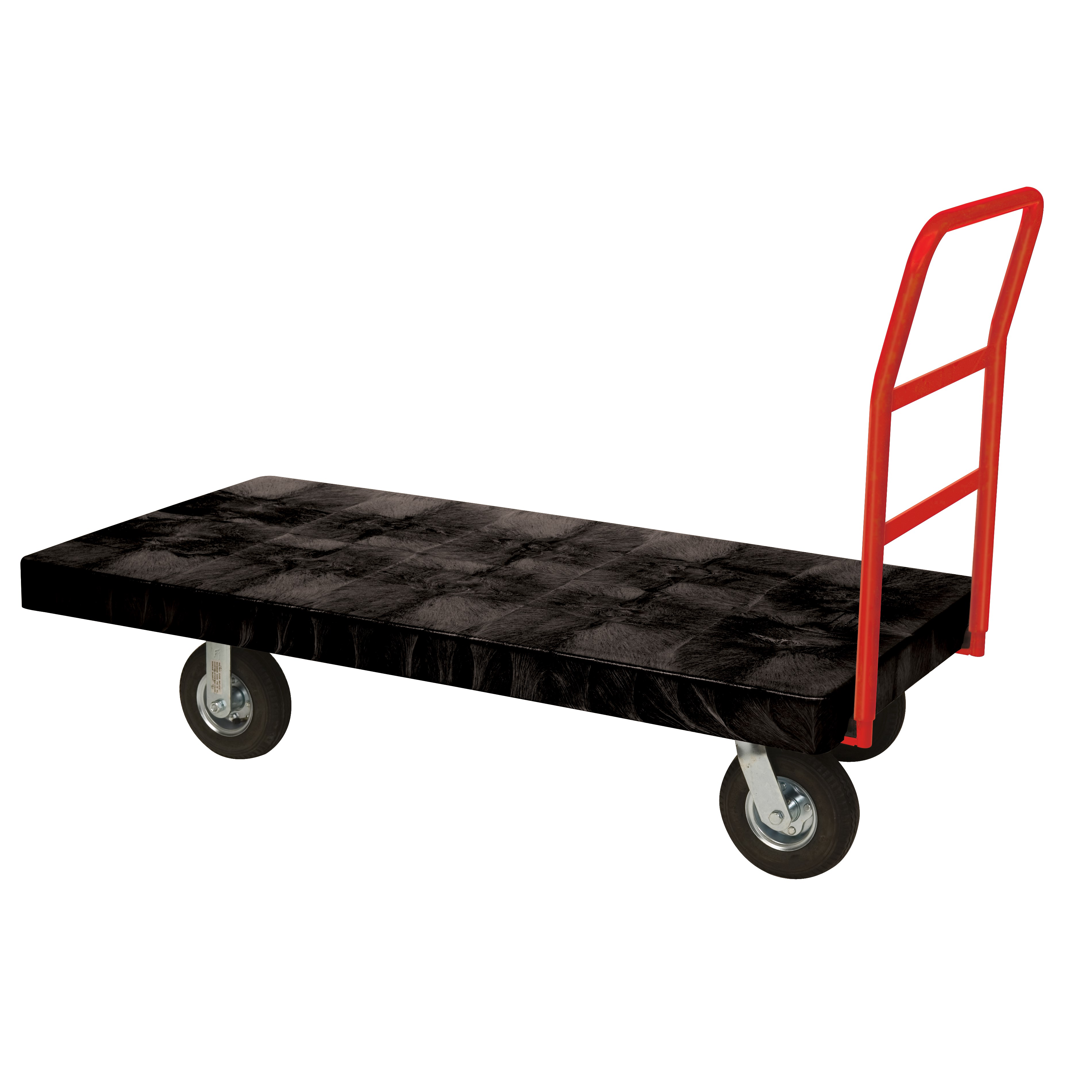 The Heavy-Duty Platform Truck is ideal for moving large, heavy, oversized loads efficiently throughout a facility with up to 1,200 lb. capacity.