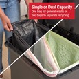 Large-capacity 71L step-on bin built for facilities requiring hygiene and durability.
Rubbermaid stainless steel pedal with secure liner lock and vented interior for easy servicing.