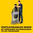 De Rubbermaid Commercial Slim Jim containers met luchtsleuven bieden compromisloze prestaties in nauwe ruimtes.