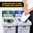 Améliorez votre station de recyclage Slim Jim® avec un insert de couvercle robuste et facile à installer, conçu pour optimiser le tri des déchets dans n’importe quel environnement.