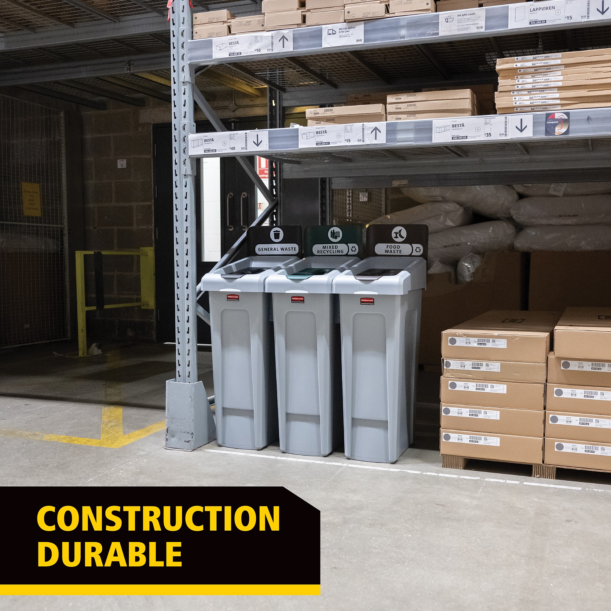 Améliorez votre station de recyclage Slim Jim® avec un insert de couvercle robuste et facile à installer, conçu pour optimiser le tri des déchets dans n’importe quel environnement.