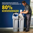 Een flexibele recyclingsoplossing biedt een ontwerp dat gezien mag worden in combinatie met degelijke functionaliteit.