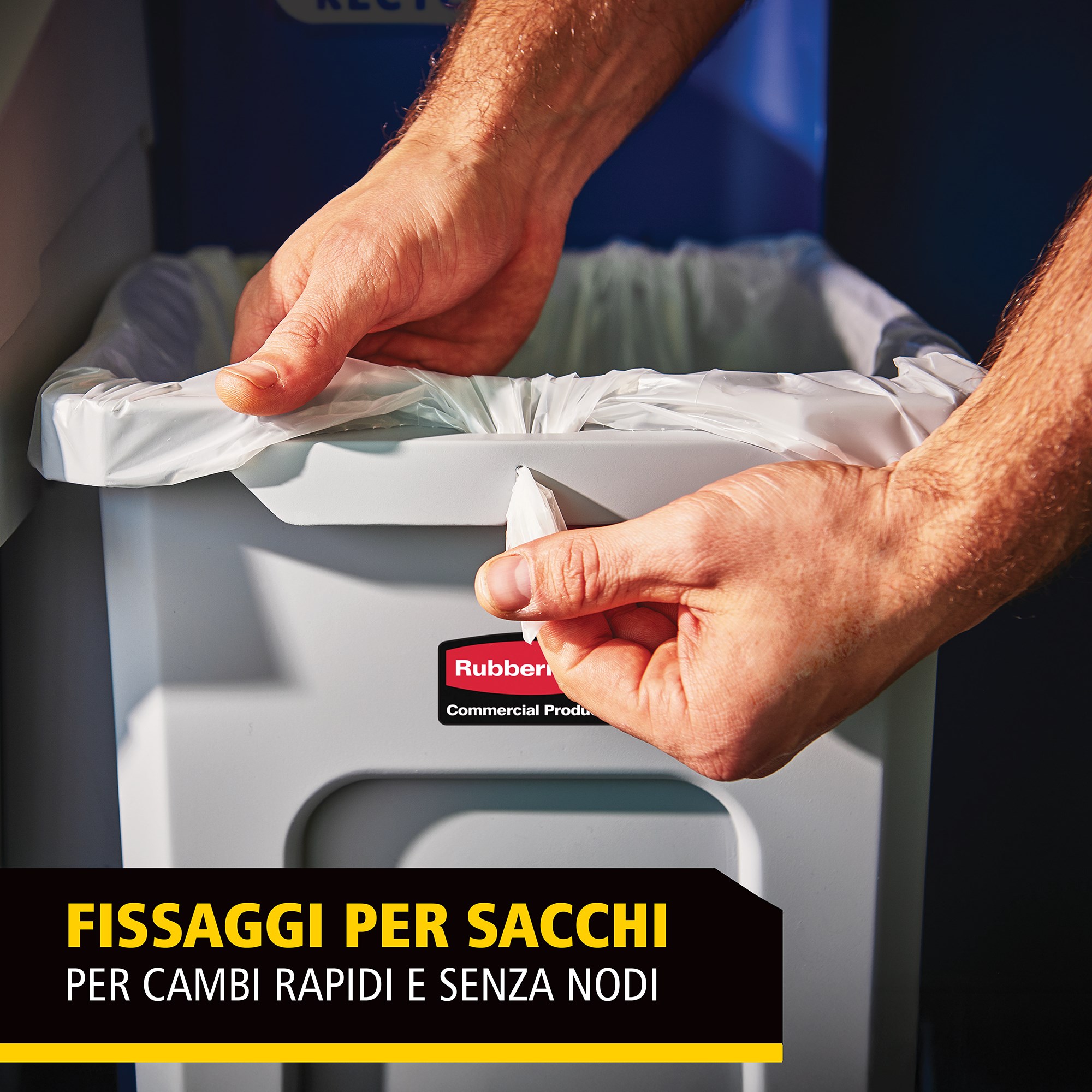 Una soluzione di riciclaggio adattabile offre un aspetto da front-of-house con funzionalità da back-of-house.
