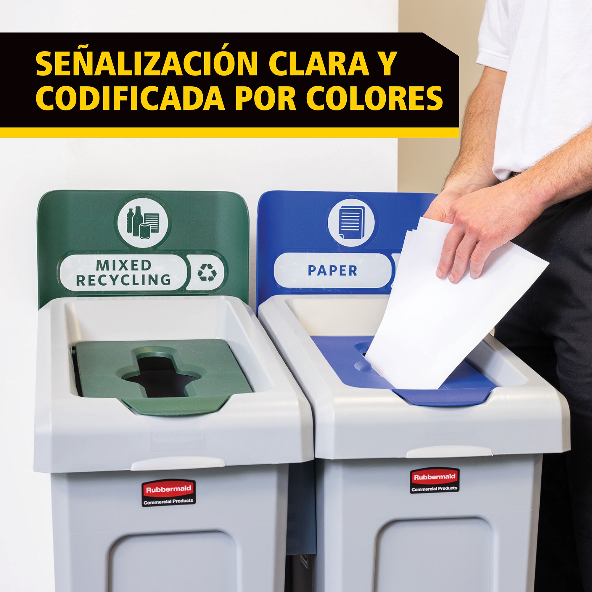 Una solución de reciclaje adaptable ofrece una apariencia de frente de casa con funcionalidad de parte trasera.