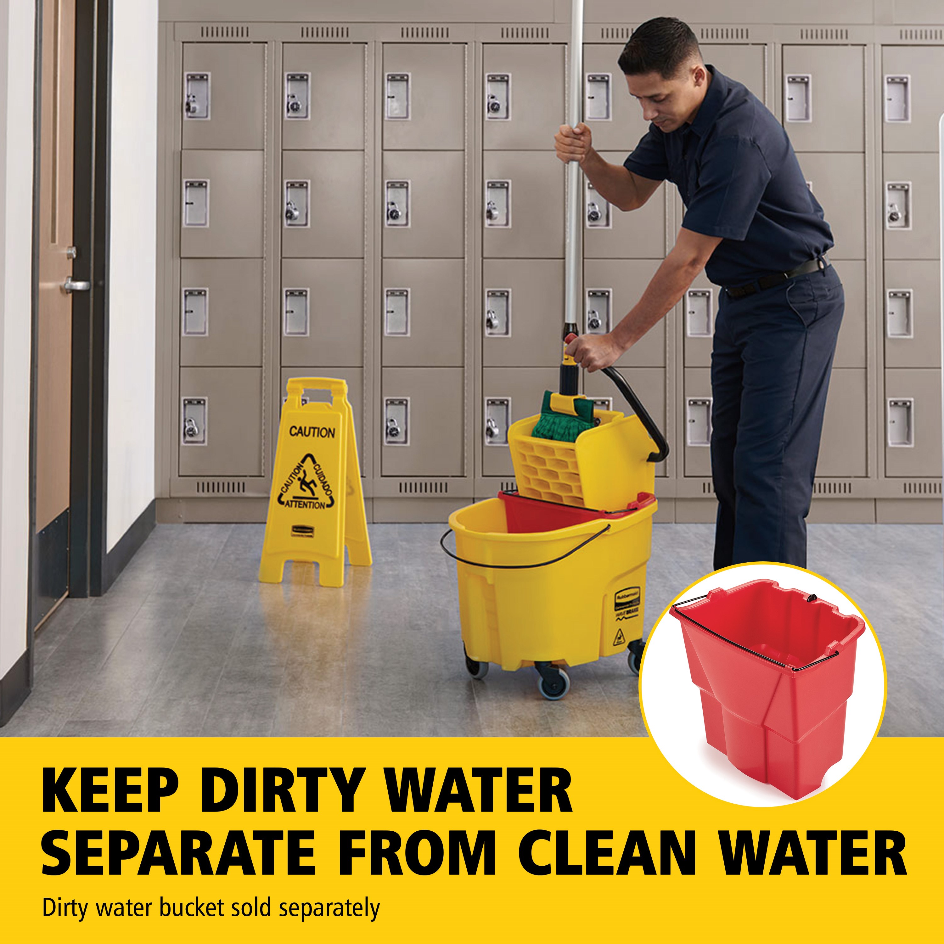 With features that surpass traditional mop buckets, the new generation of WaveBrake® helps to clean floors with less effort to get the job done safer, without sacrificing quality and durability.