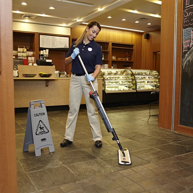 HYGEN™ PULSE™ Microfiber Mop Kit cleans more square feet in less time. Industry-best microfiber, onboard reservoir, and use-controlled release of solution mean cleaner floors faster, easier, and more effectively.