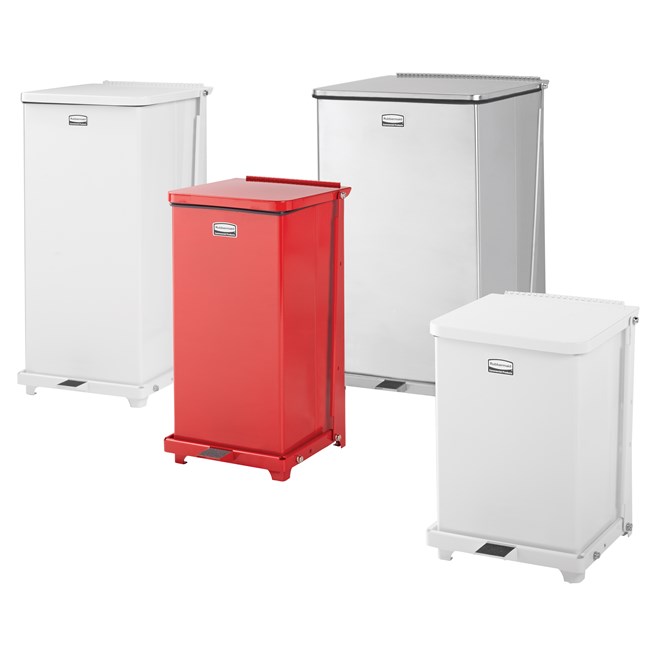 The Defenders® 12 Gallon FGST12 Square Indoor Step-On Container is an ideal waste container for hospitals, doctor’s offices and other healthcare facilities.