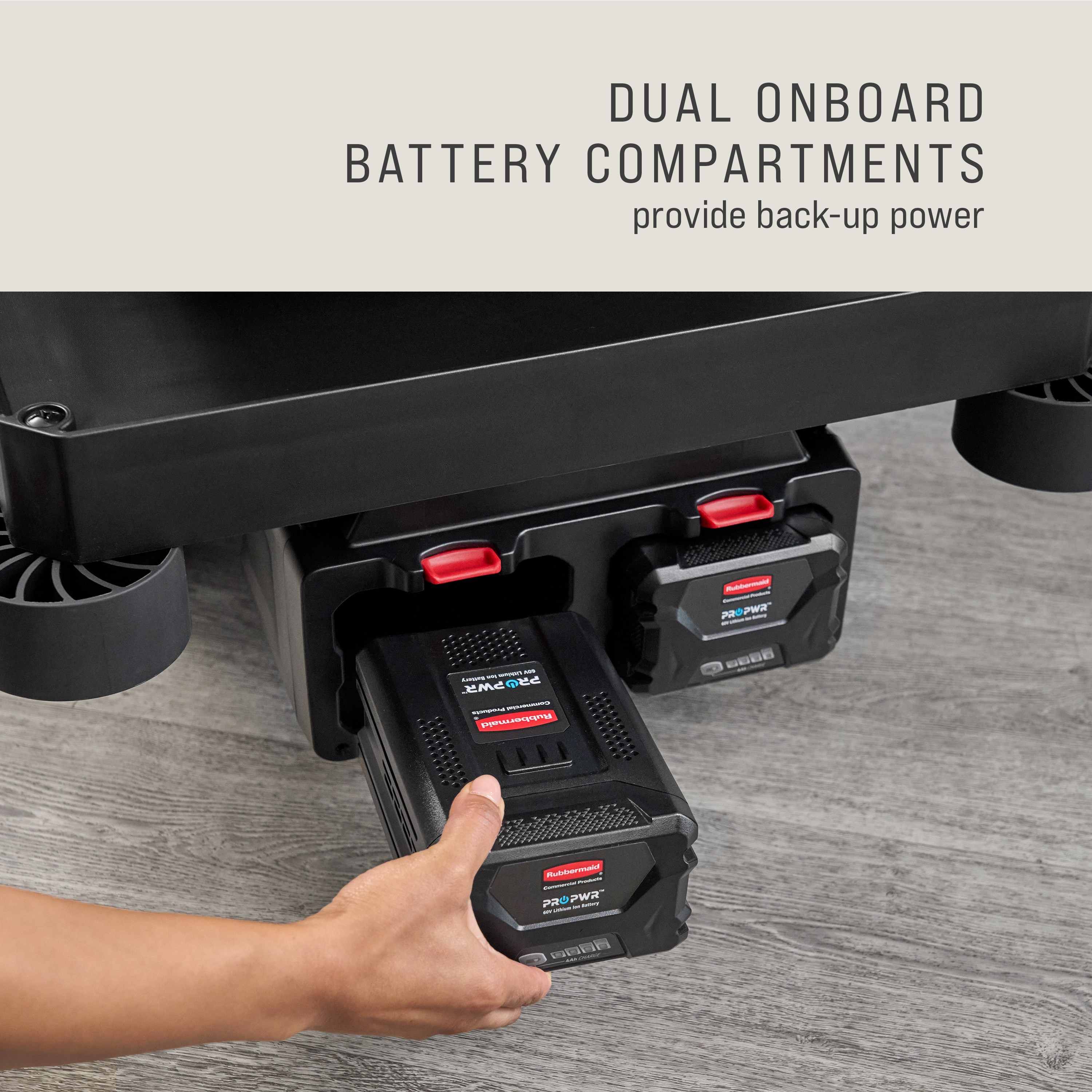 The PROPWR™ Motorized Kit for Housekeeping Carts is the ideal choice for users who want to move heavy housekeeping loads with virtually no effort involved.