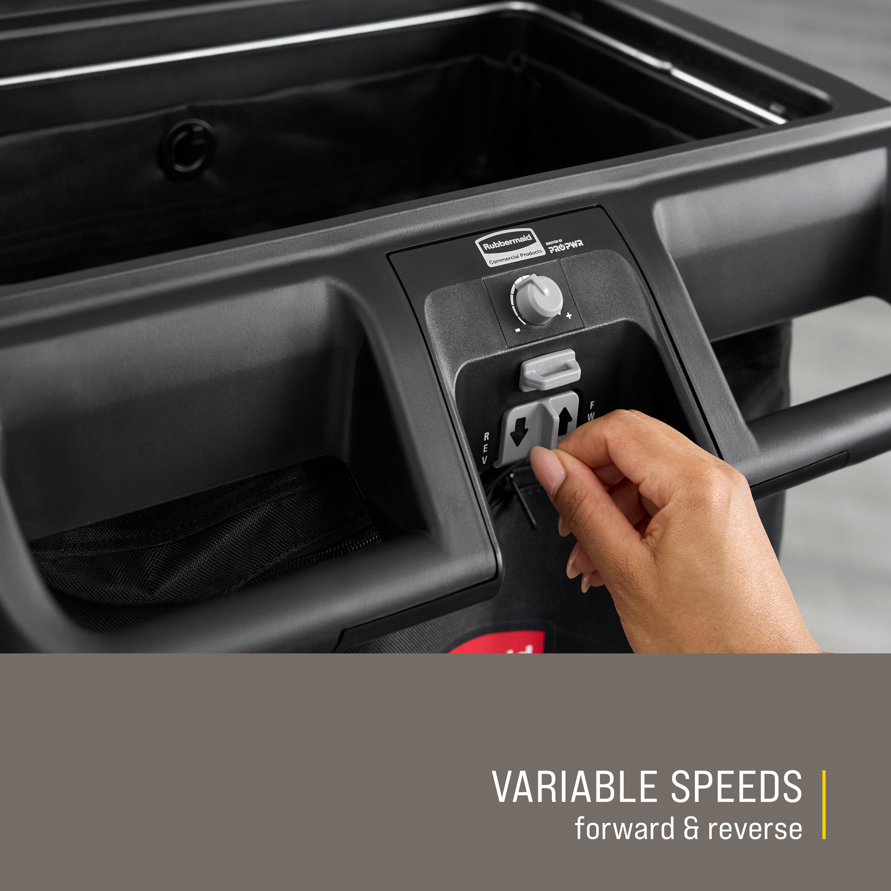 The PROPWR™ Motorized Kit for Housekeeping Carts is the ideal choice for users who want to move heavy housekeeping loads with virtually no effort involved.