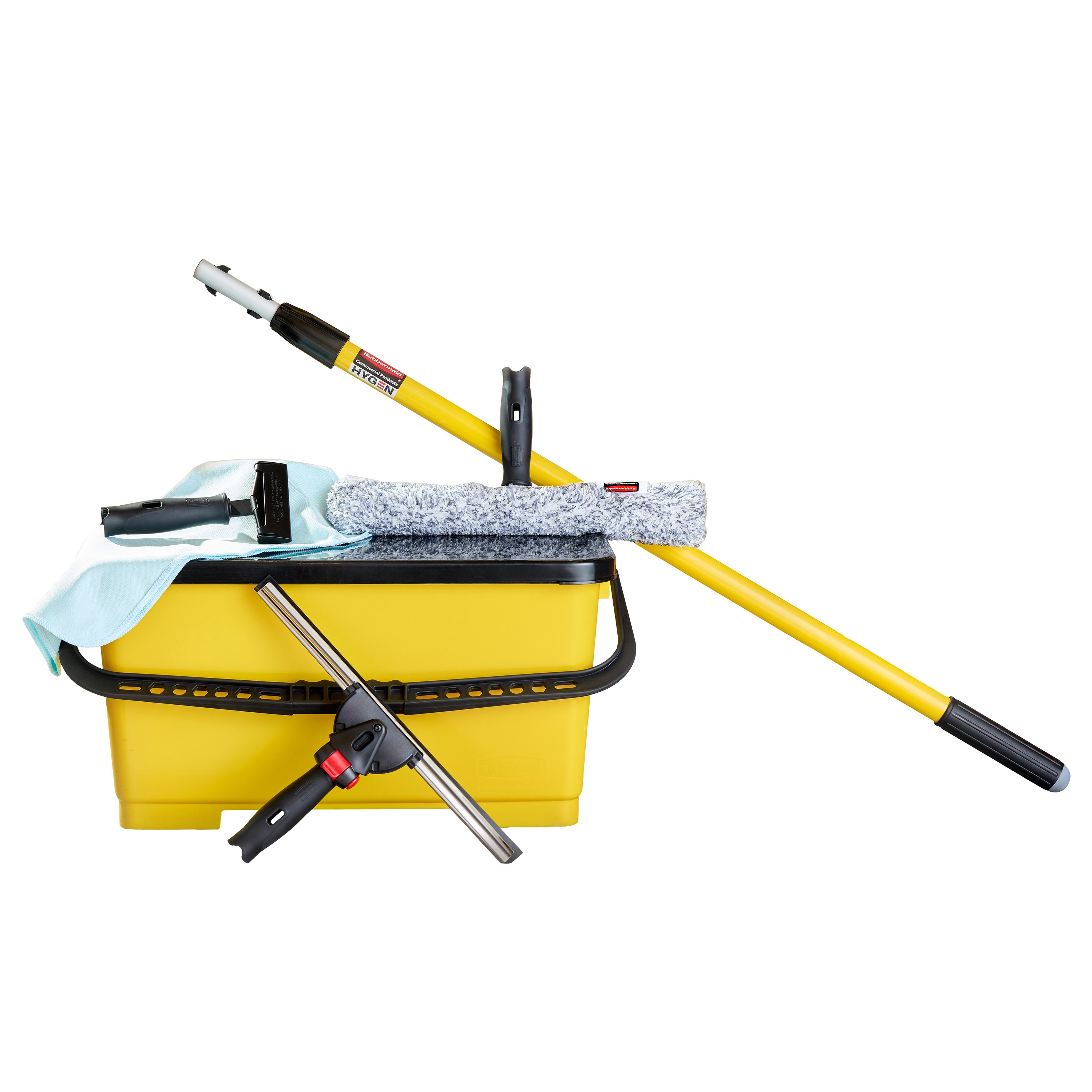 The 6-Piece Glass Cleaning Starter Window Cleaning Kit includes everything professionals need for a flawless, efficient clean.