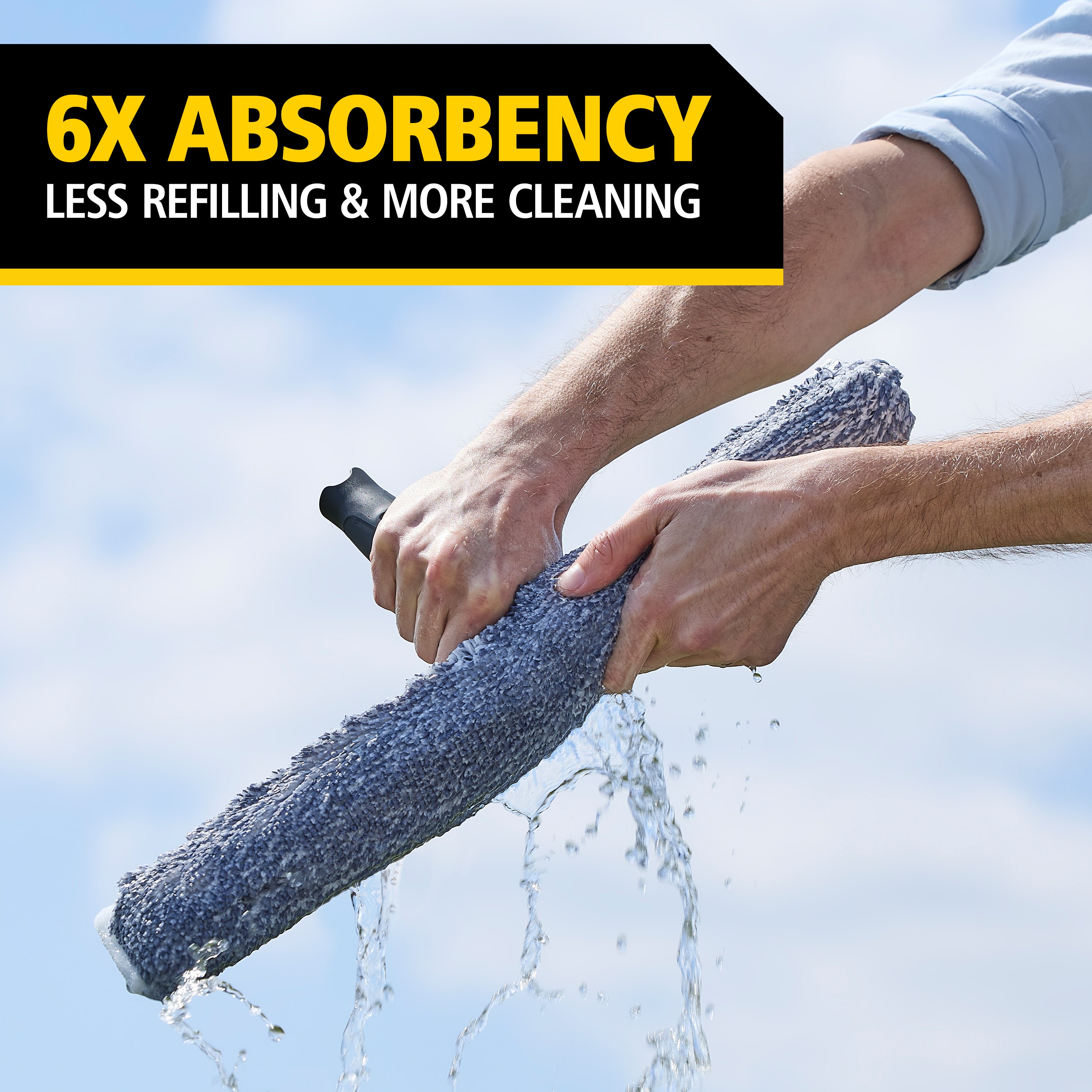 The 6-Piece Glass Cleaning Starter Window Cleaning Kit includes everything professionals need for a flawless, efficient clean.