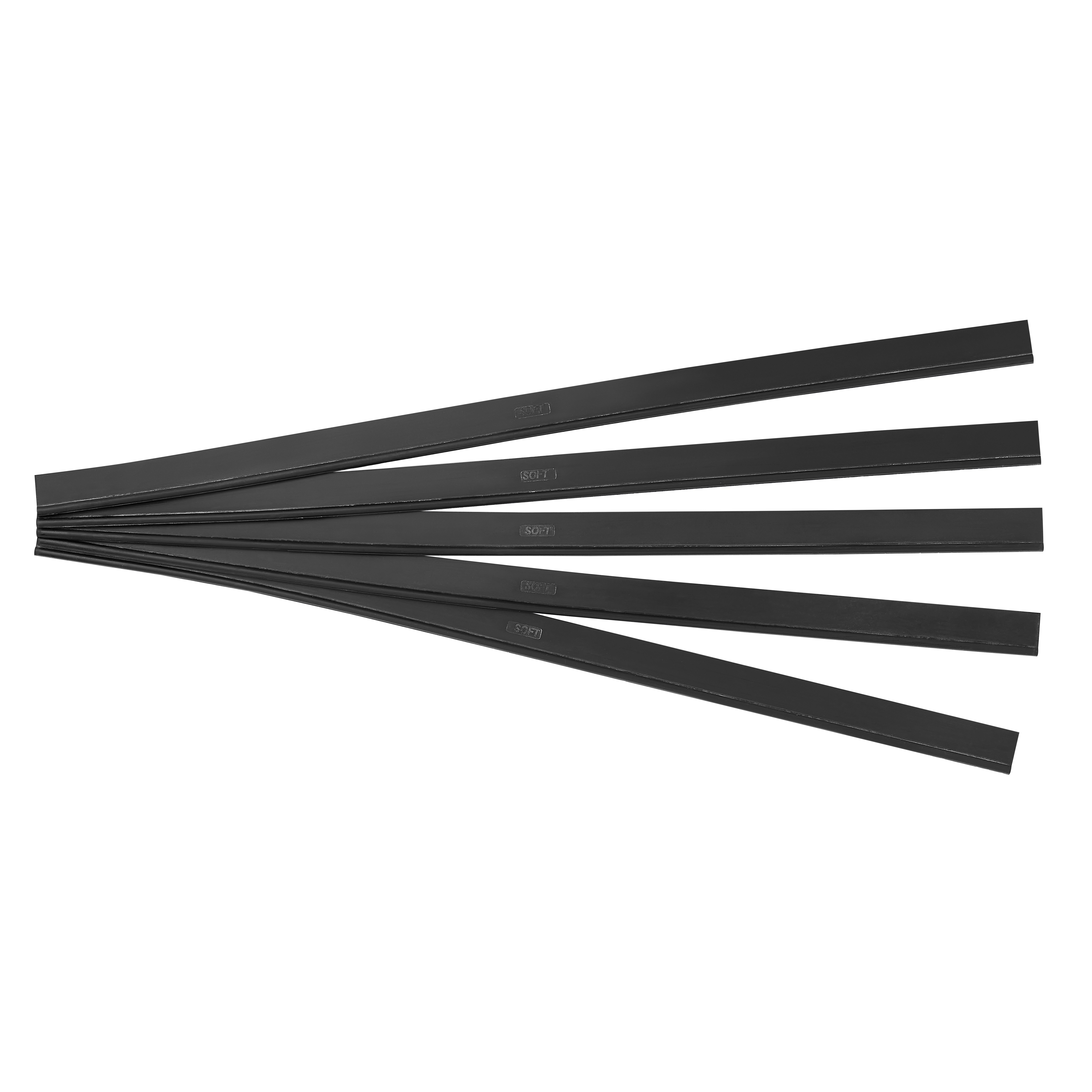 The Rubbermaid Commercial Products® 18-Inch Replacement Squeegee Blade helps to keep Glass Squeegees performing like new. Made from soft, high-quality rubber, it glides effortlessly over glass, delivering a streak-free finish on the first pass.