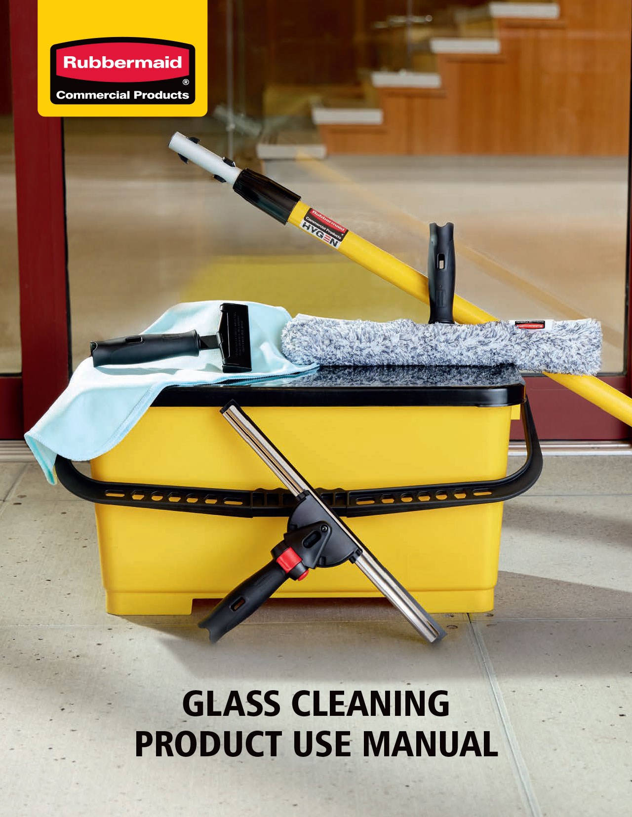 Glass Cleaning Product Use Manual