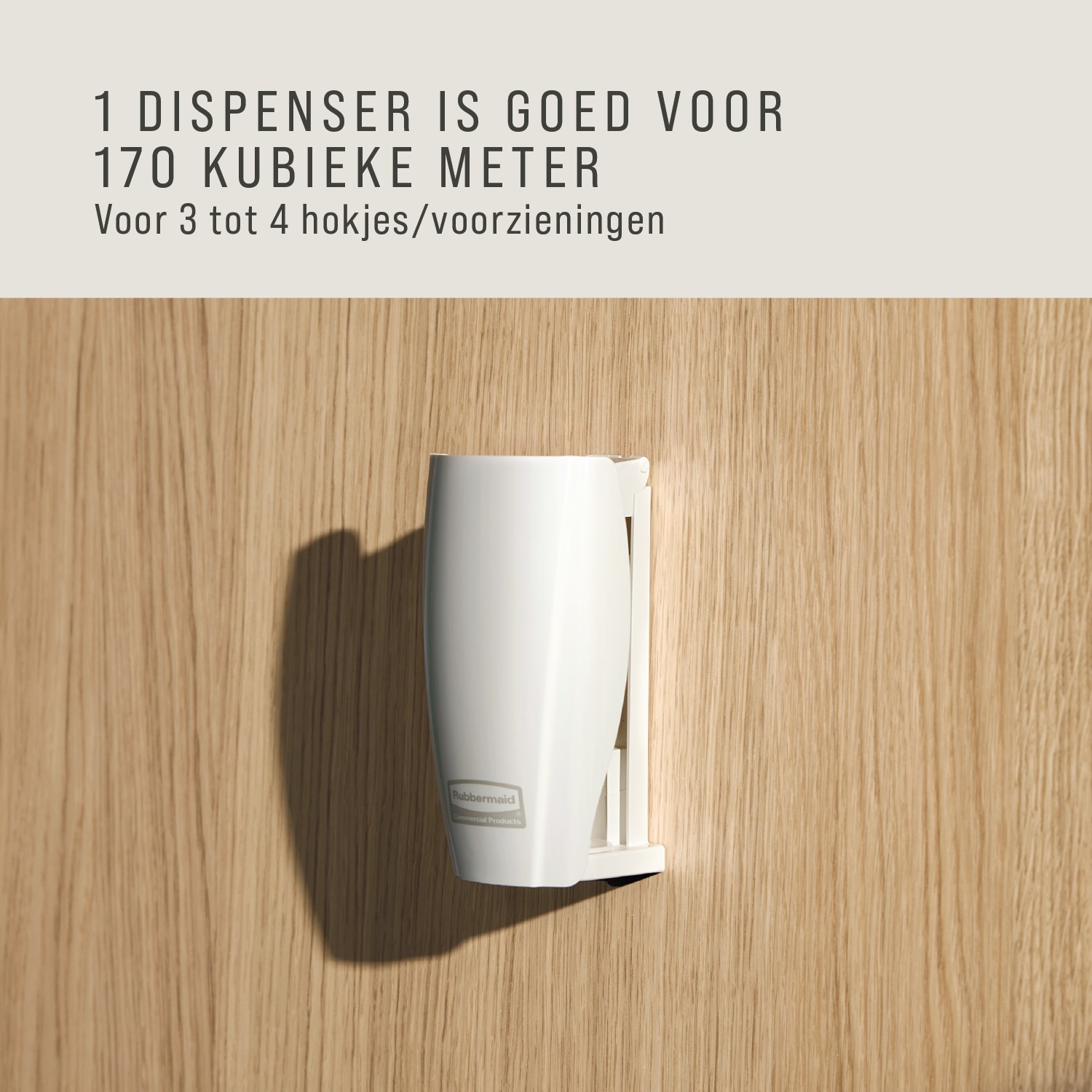 De CirculAir 90™ Relaxing Spa‑navulling van Rubbermaid Commercial Products® is ontwikkeld om betrouwbare luchtverzorging te bieden met bevestigde recycleerbaarheid. Gemaakt uit één materiaal, dus volledig recyclebaar en zonder demontage (EU, VK, NO, CH).