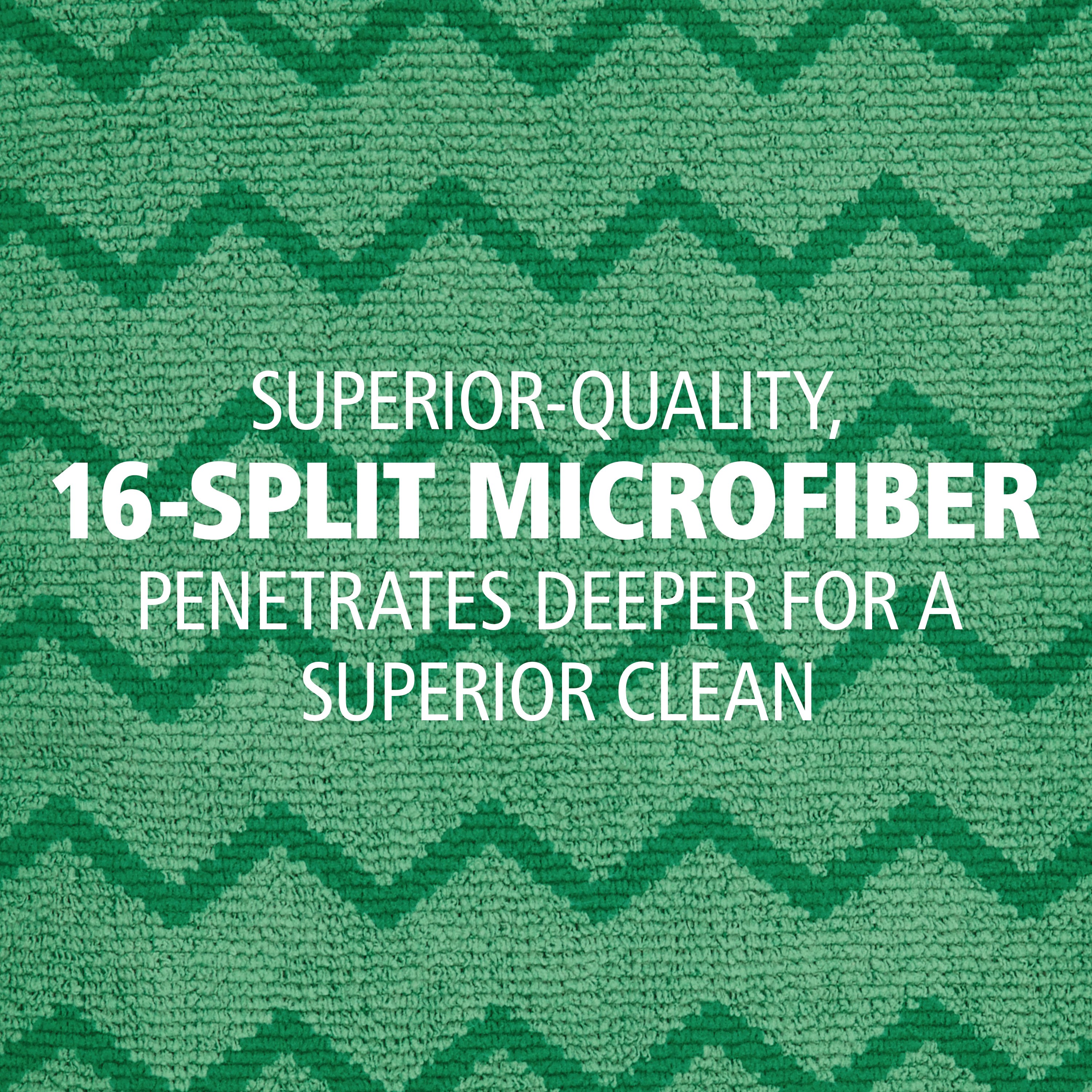 HYGEN™ Microfiber is proven to remove 99.9% or more of tested fungi, viruses, and bacteria*. Combining superior microfiber with a built-in scrubber, HYGEN™ Microfiber helps prevent cross-transmission and reduces the risk of healthcare-associated infections.