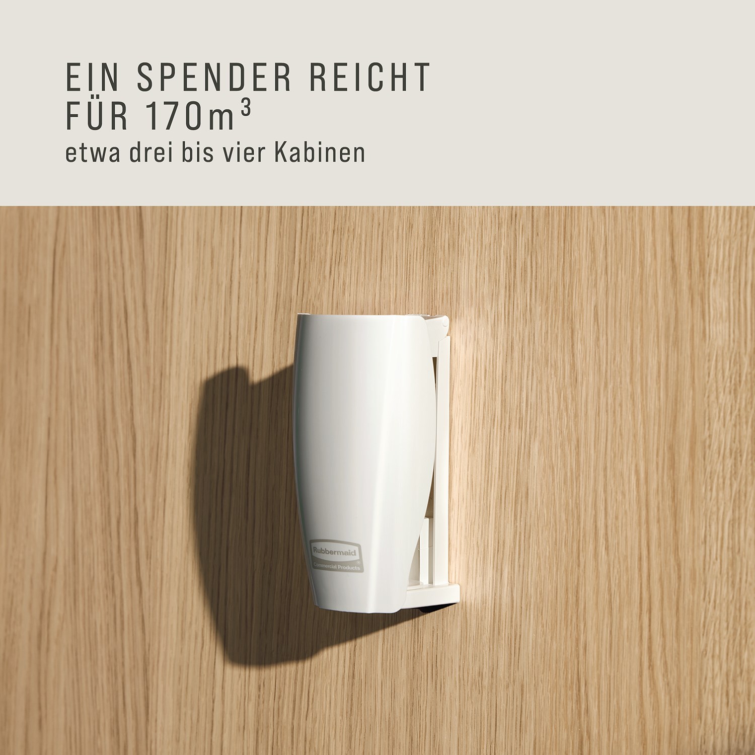 Die Duftnachfüllung CirculAir 90™ „Fruit Crush“ von Rubbermaid Commercial Products® wurde entwickelt, um eine zuverlässige Leistung im Bereich der Luftpflege zu bieten – mit bestätigter Recyclingfähigkeit.
Hergestellt aus einem einzigen Material ist die Nachfüllung recycelbar und erfordert kein Zerlegen (EU, UK, NO, CH).