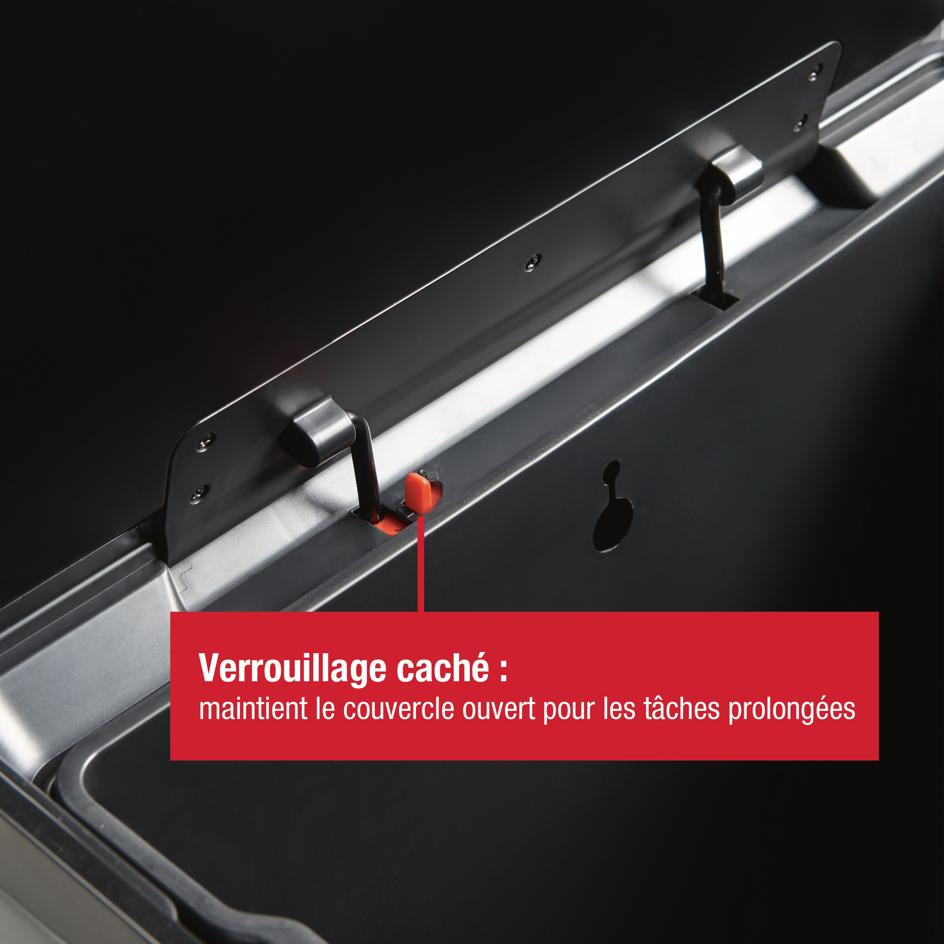 Rubbermaid Elite 45L/12G Stainless Steel Step-On Bin Thumbnail 4