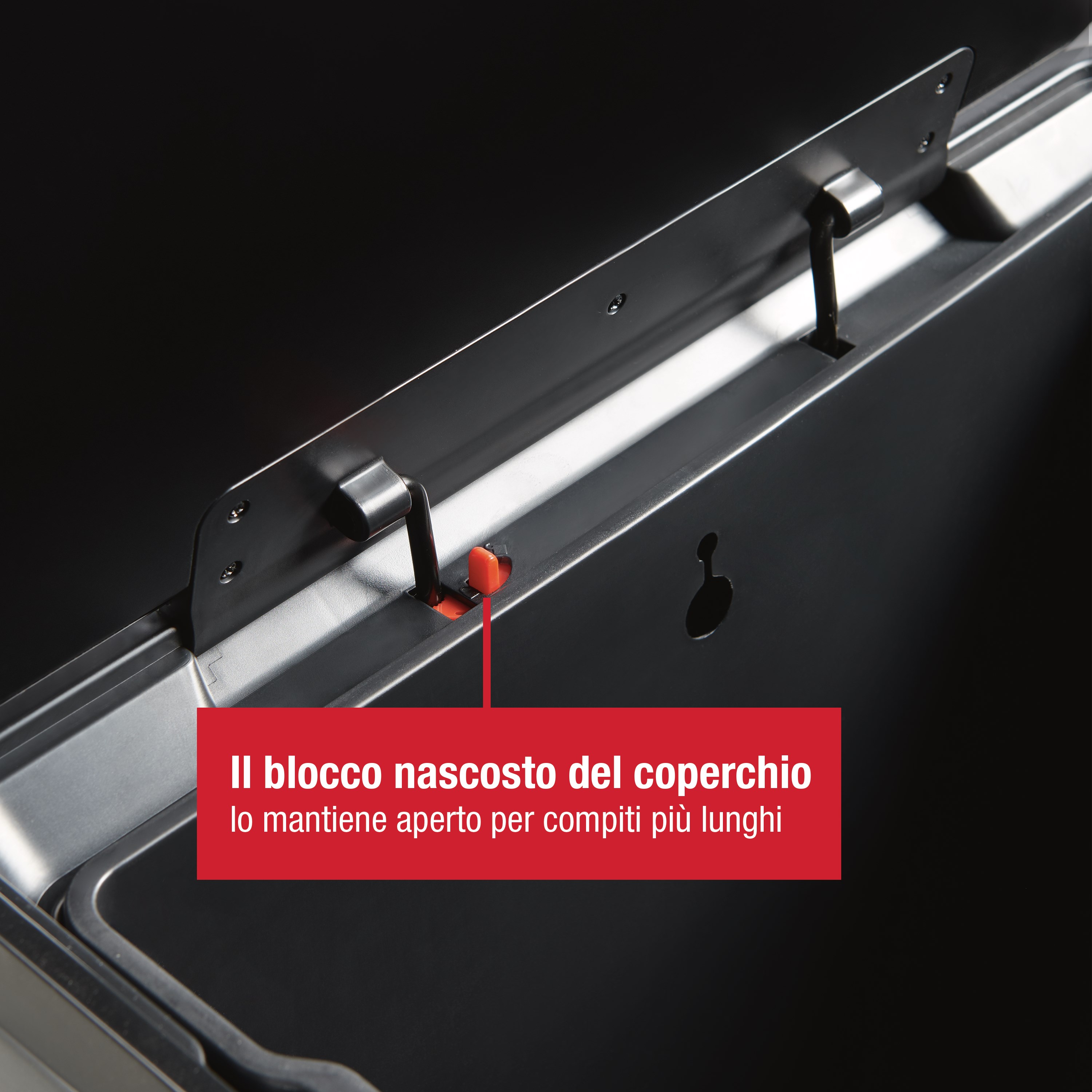 Rubbermaid Elite 45L/12G Stainless Steel Step-On Bin Thumbnail 4