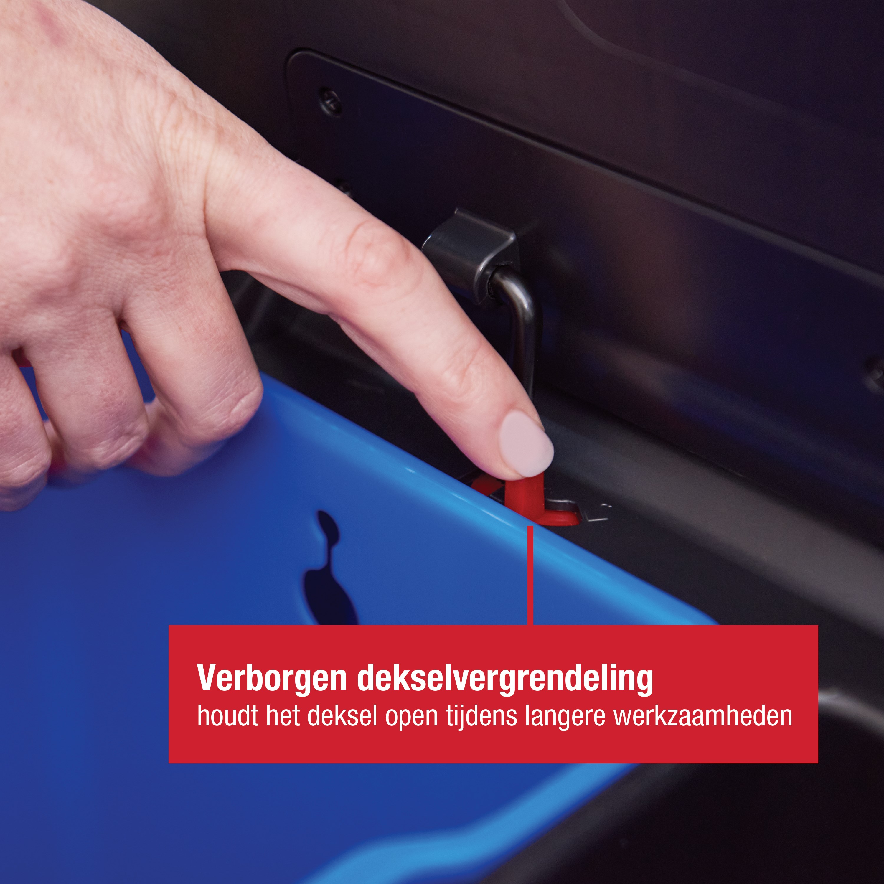 Rubbermaid Elite 39L/10.5G Stainless Steel Step-On Bin, Dual Stream Thumbnail 4