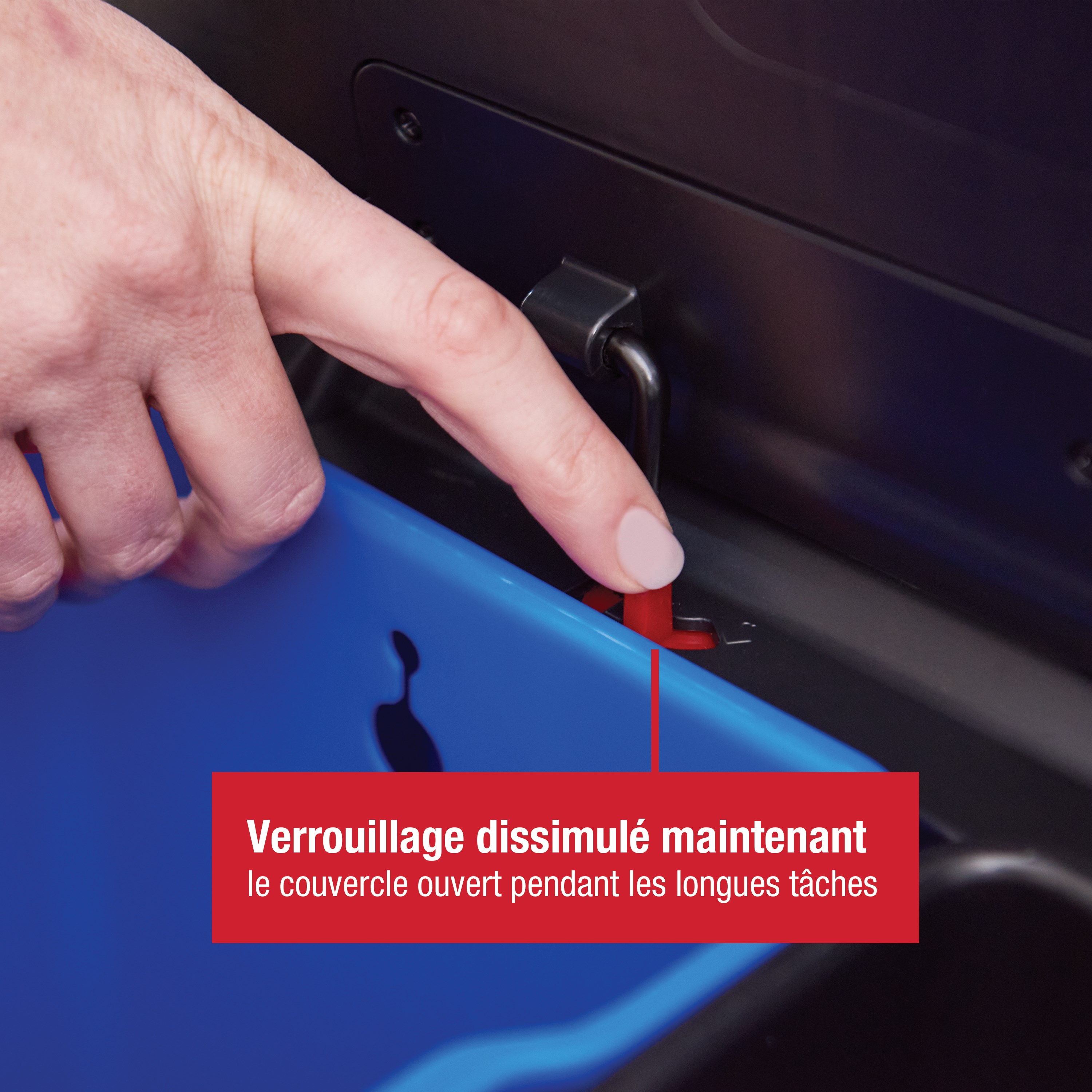 Rubbermaid Elite 39L/10.5G Stainless Steel Step-On Bin, Dual Stream Thumbnail 4