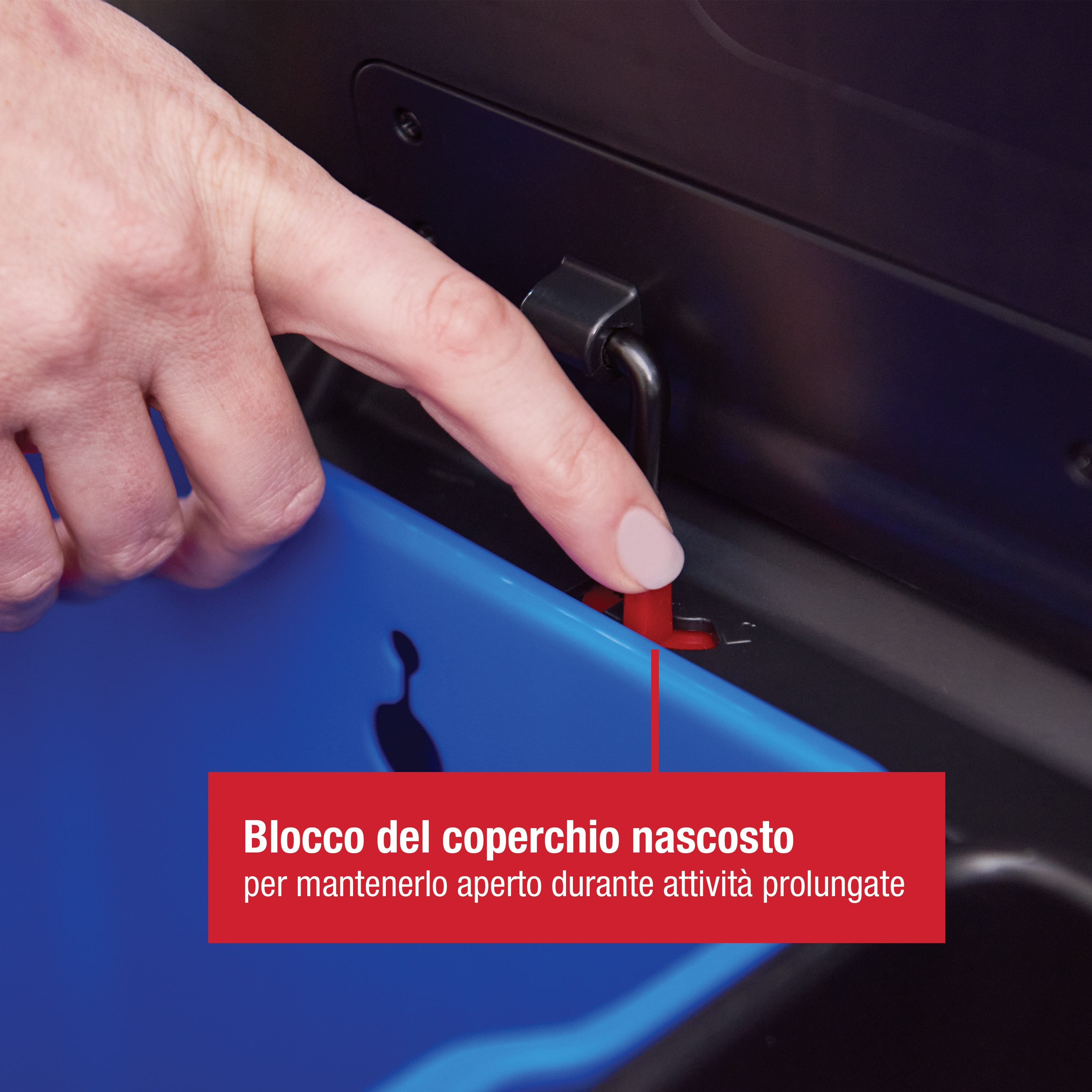 Rubbermaid Elite 39L/10.5G Stainless Steel Step-On Bin, Dual Stream Thumbnail 4